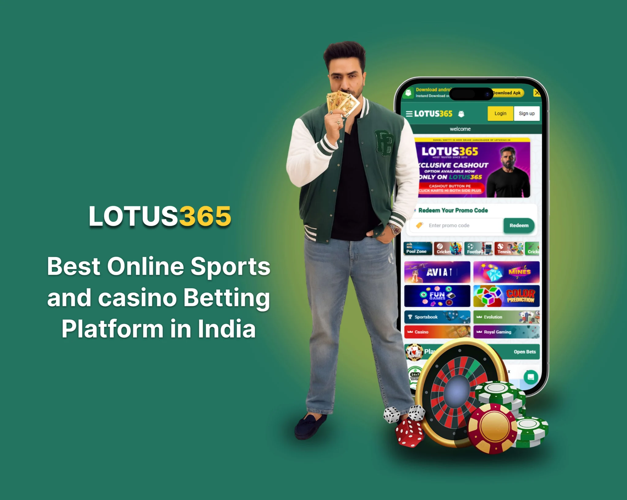 Lotus365 win login Apk