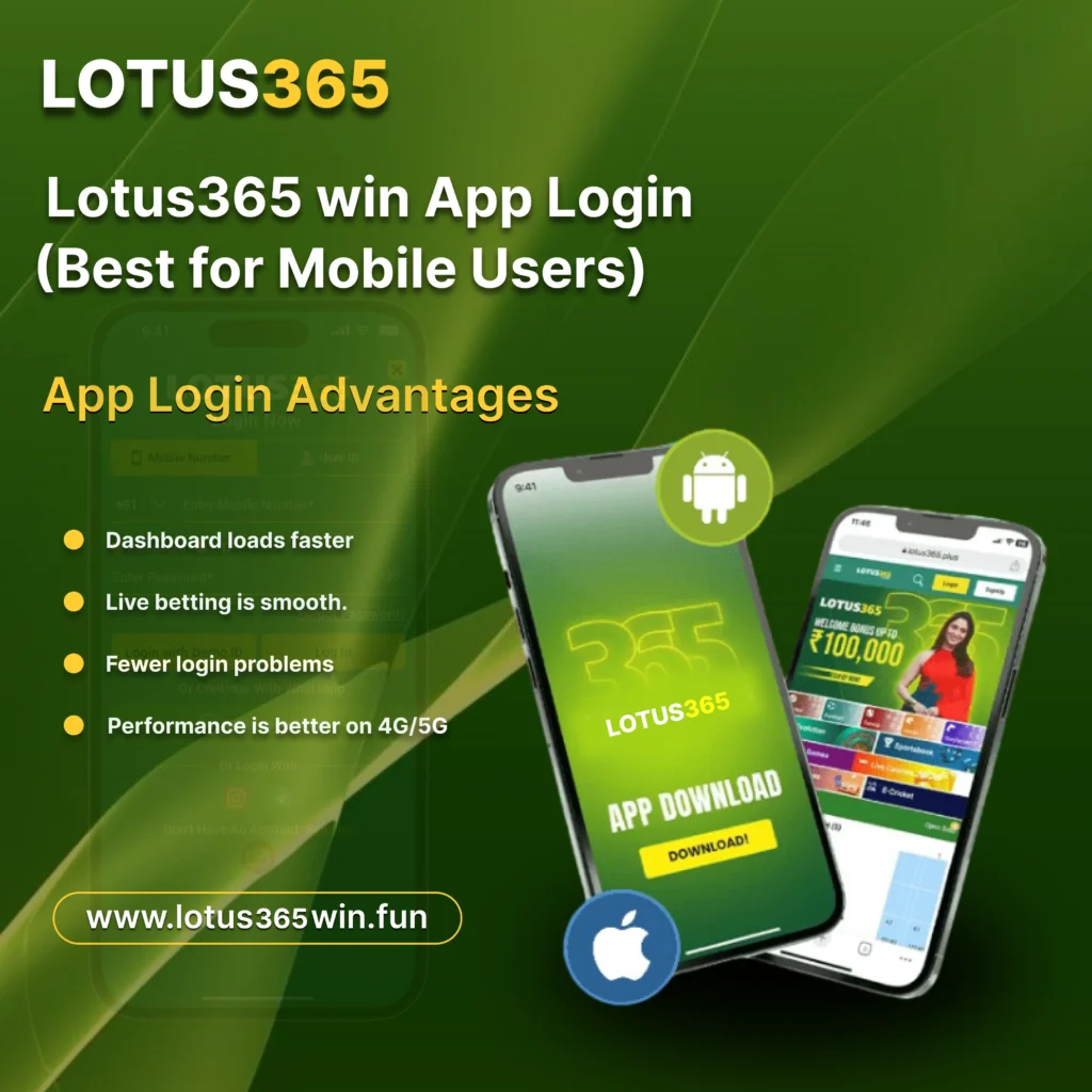 Lotus365 win app login